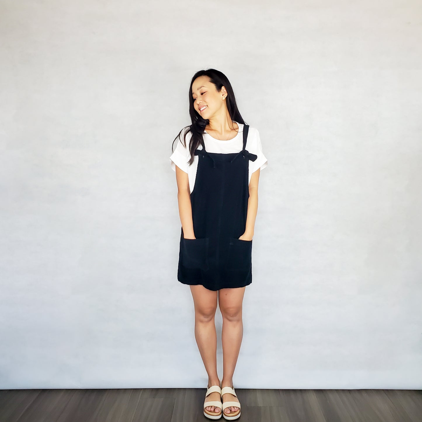 CLEO Pinafore dress