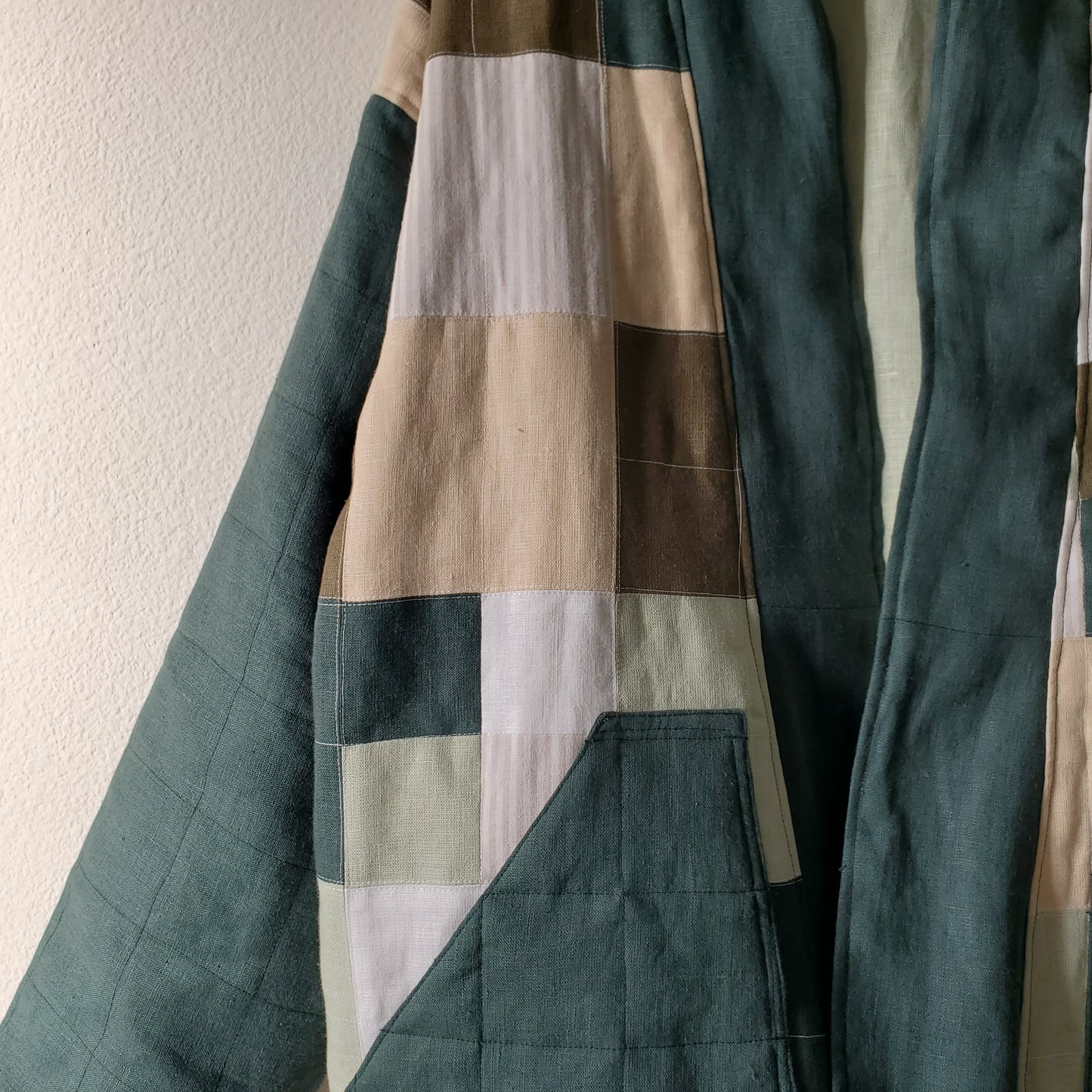 MEN'S HANTEN JACKET - PATCHWORK