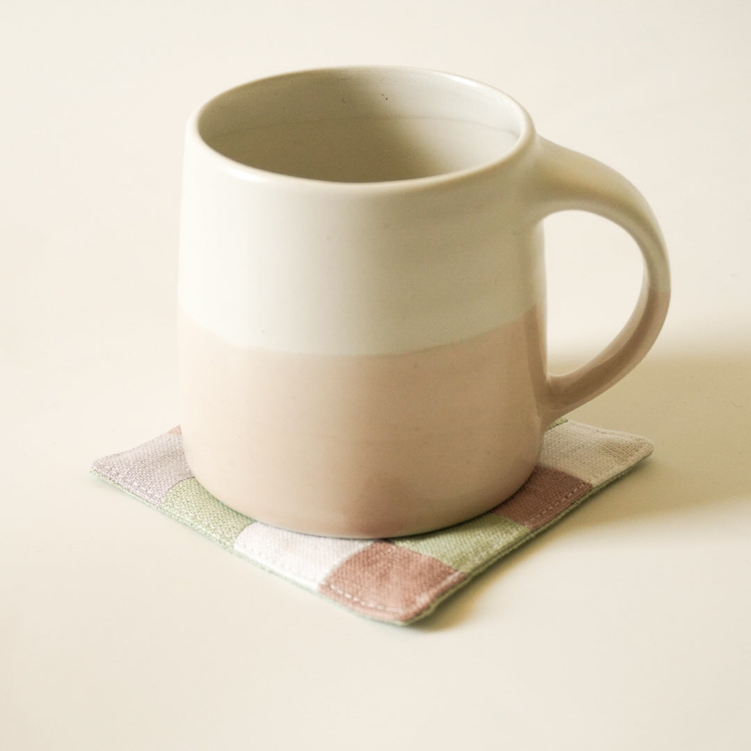PATCHWORK COASTERS/ MUG RUGS - Marshmallow