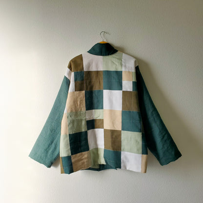 MEN'S HANTEN JACKET - PATCHWORK