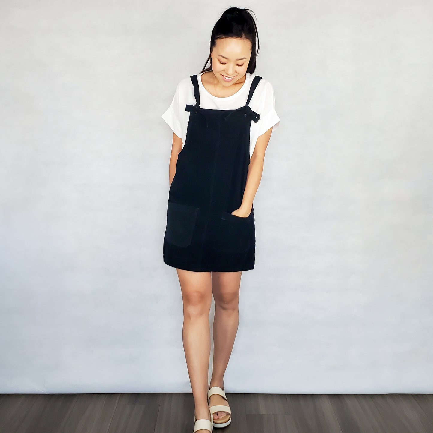 CLEO Pinafore dress