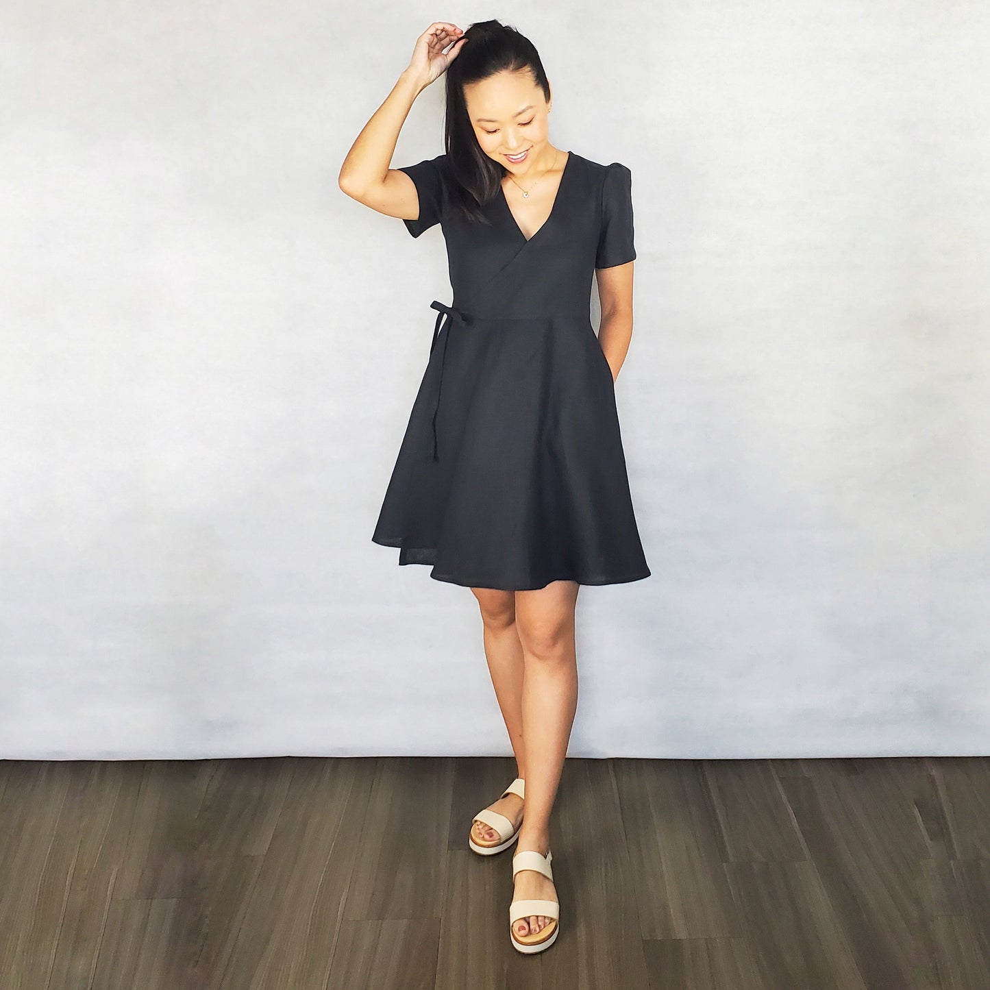 MAYA Wrap dress