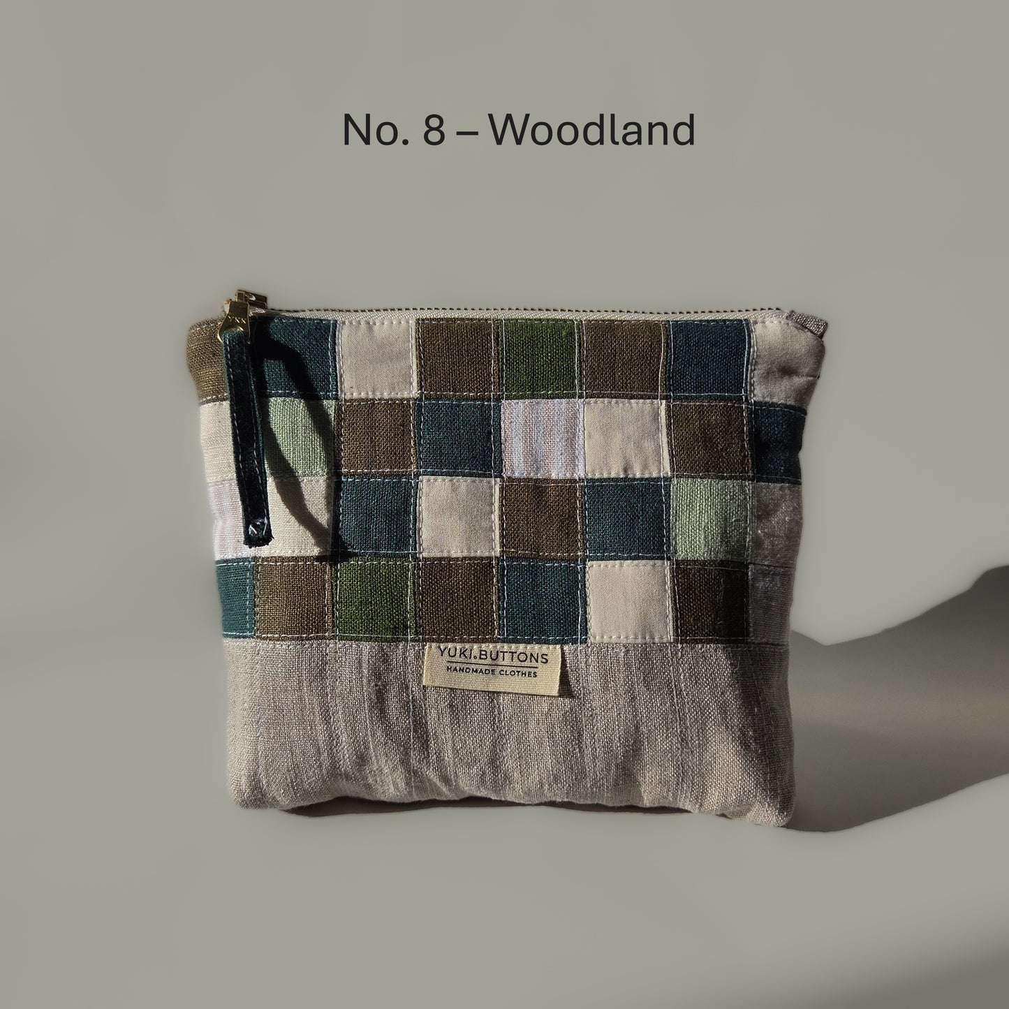 PATCHWORK ZIPPER POUCH