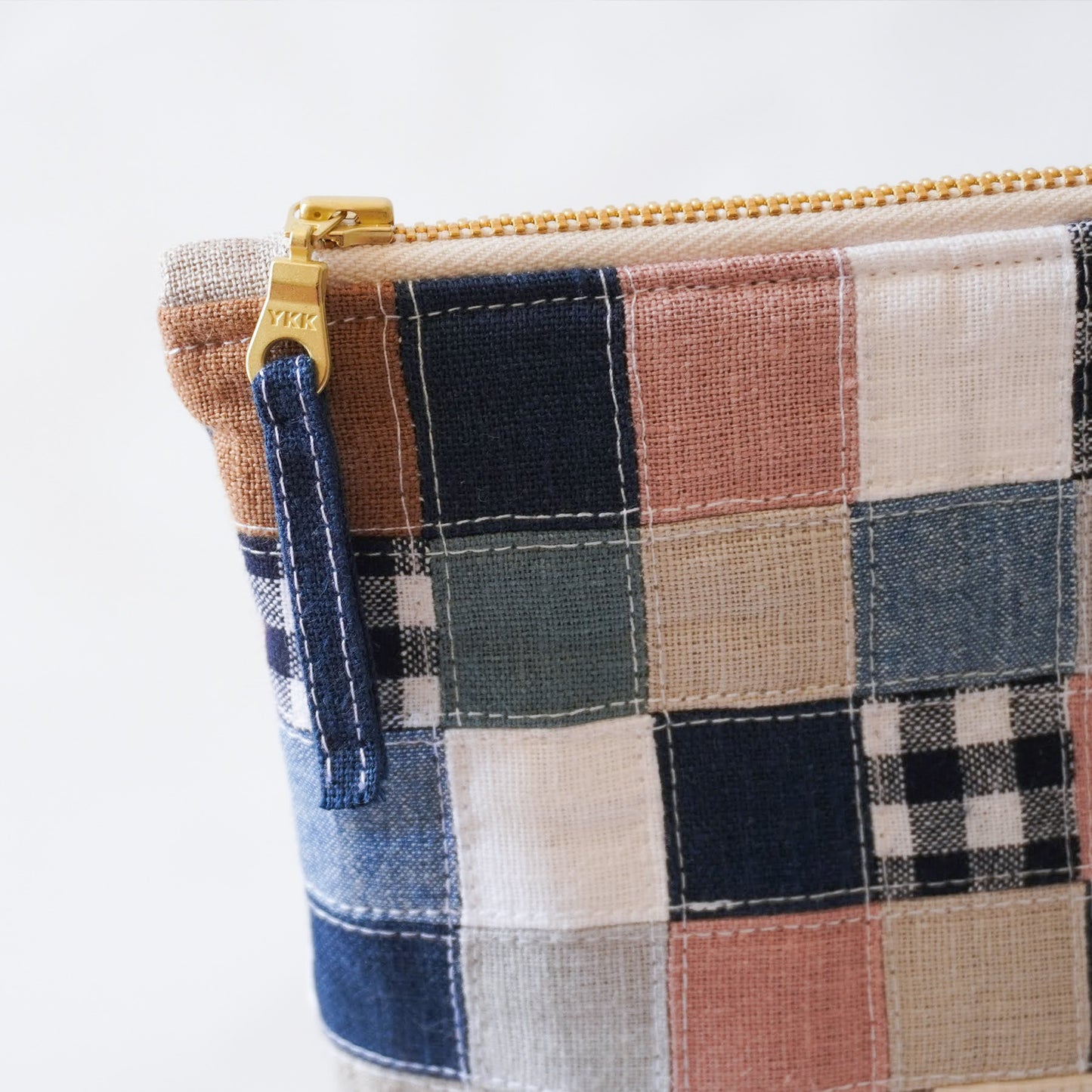 PATCHWORK ZIPPER POUCH No. 3