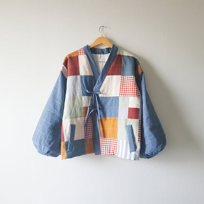 SORA BUBBLE JACKET - PATCHWORK