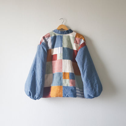 SORA BUBBLE JACKET - PATCHWORK