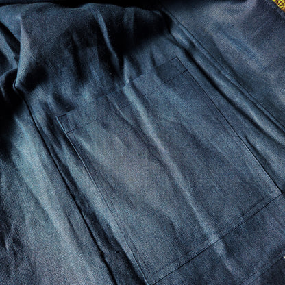 HANA HANTEN JACKET XL - ALL BLUE