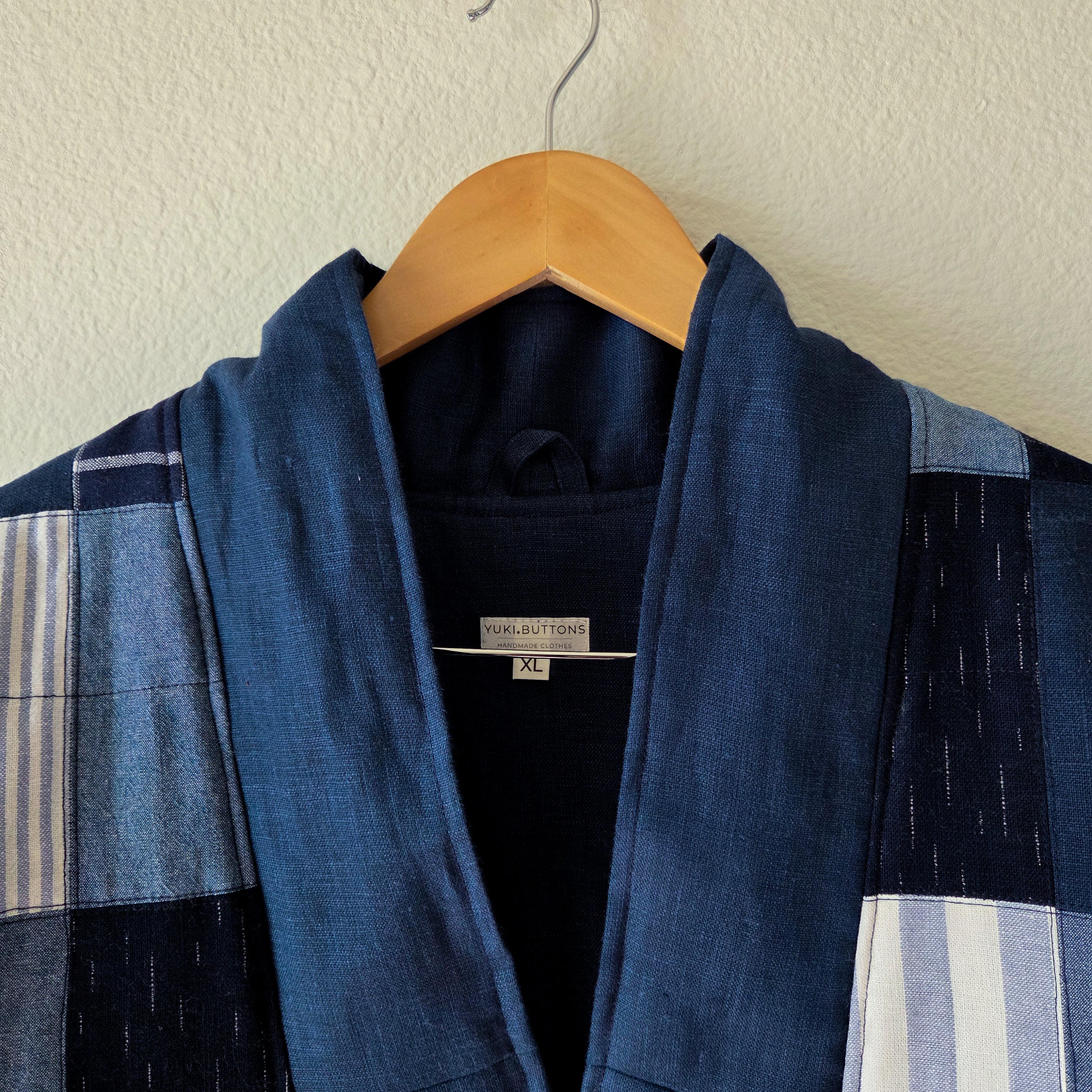 HANA HANTEN JACKET XL - ALL BLUE – YukiButtons