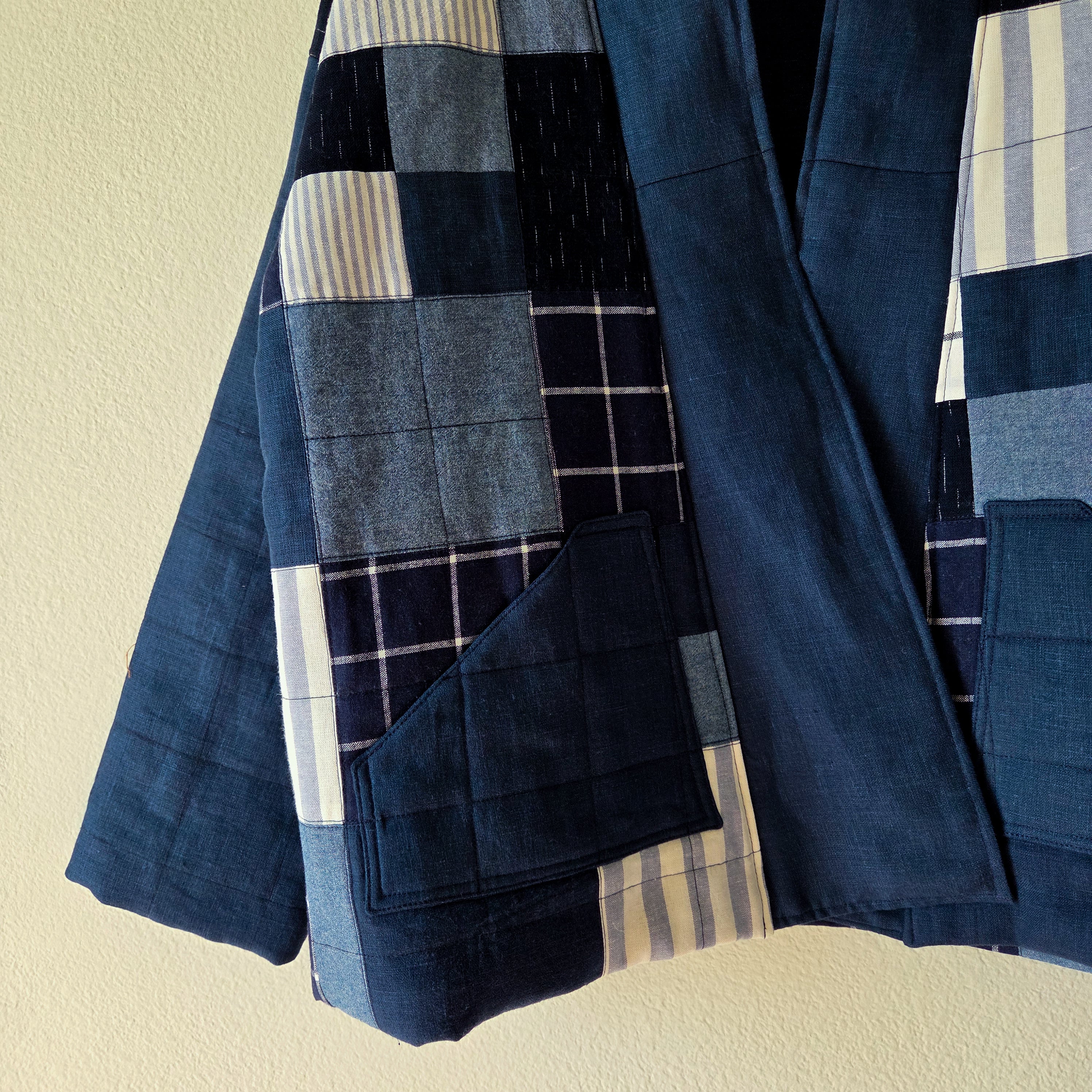 HANA HANTEN JACKET XL - ALL BLUE – YukiButtons