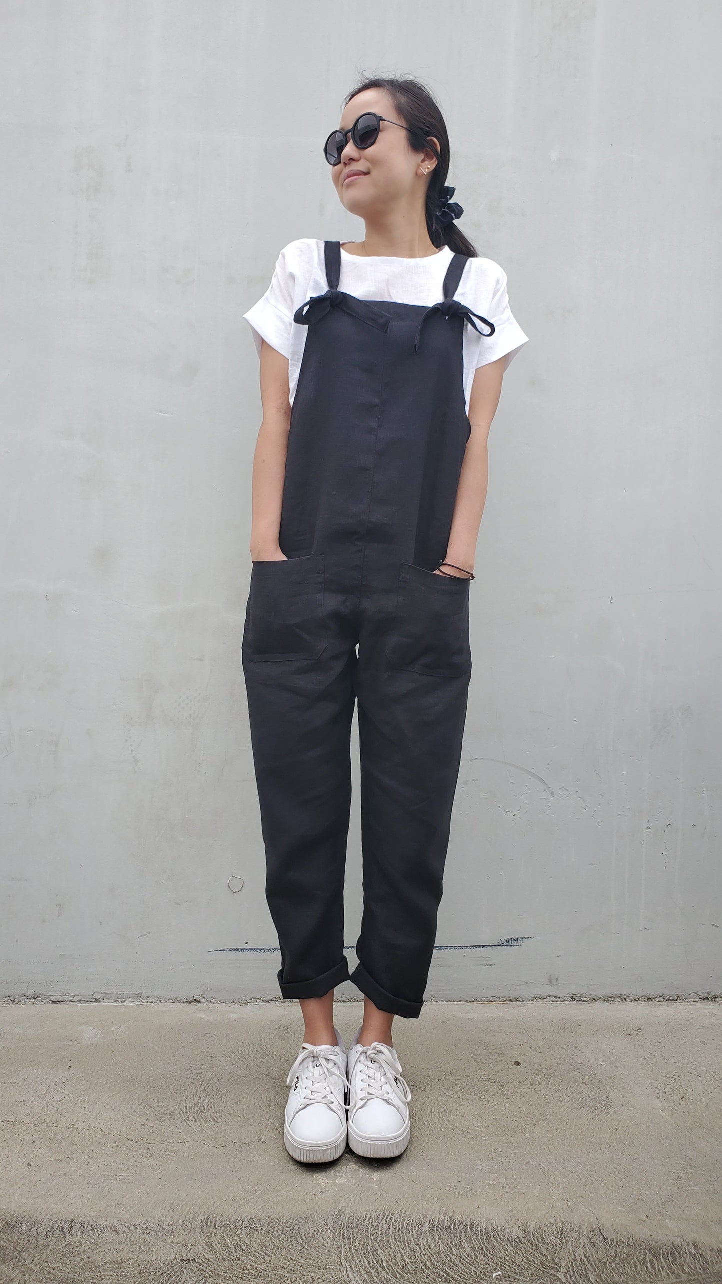 EMI overalls - Black, size M, 5'1"