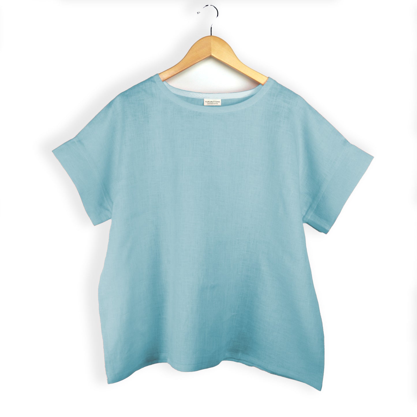 NORI Boxy Top - Teal, size S