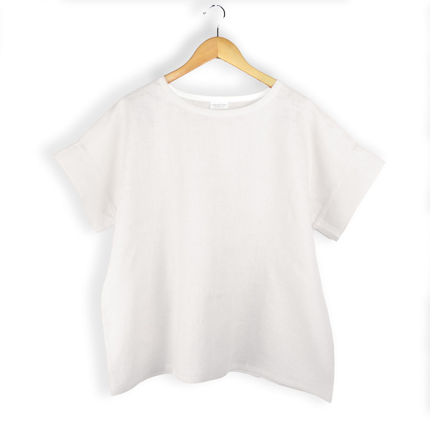 NORI Boxy Top - Lighweight white, size XL