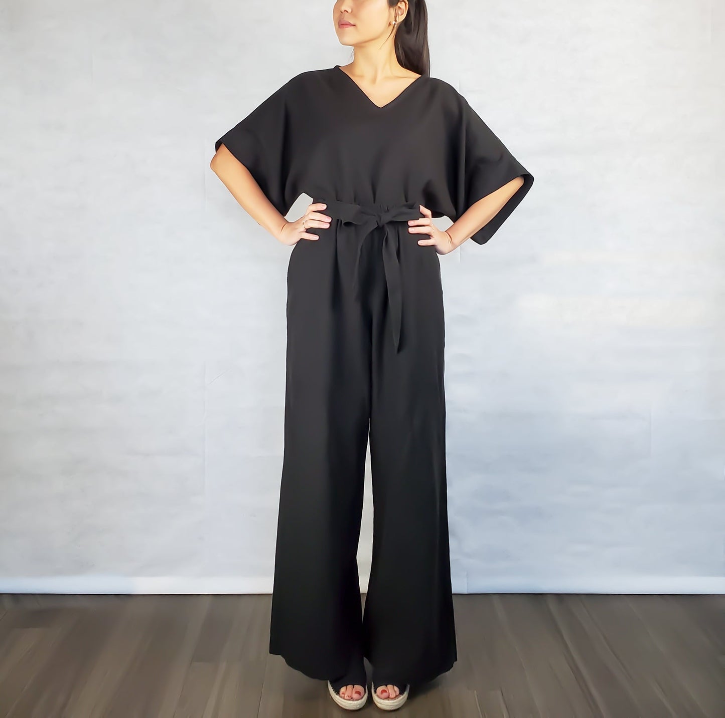 MOMO Wide top - Black, size S