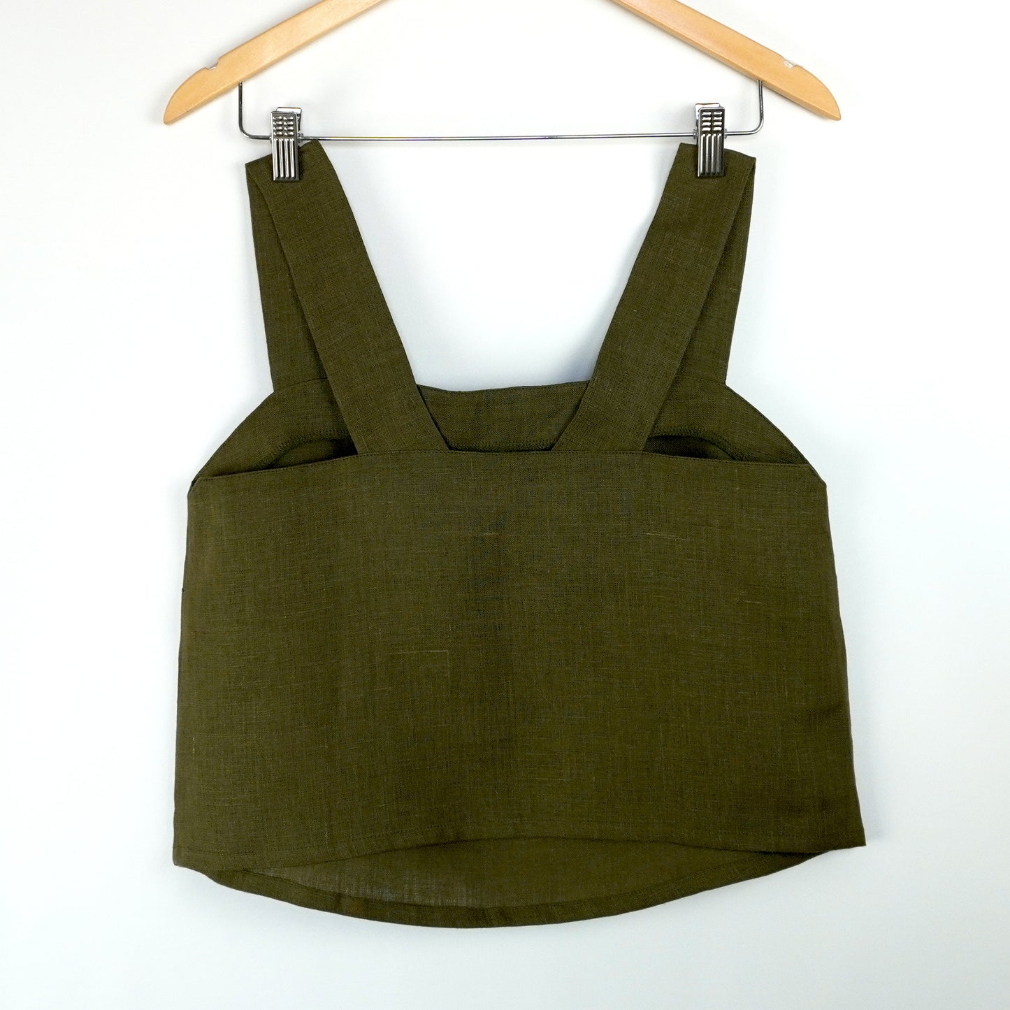 YURI Short romper - Olive, size S