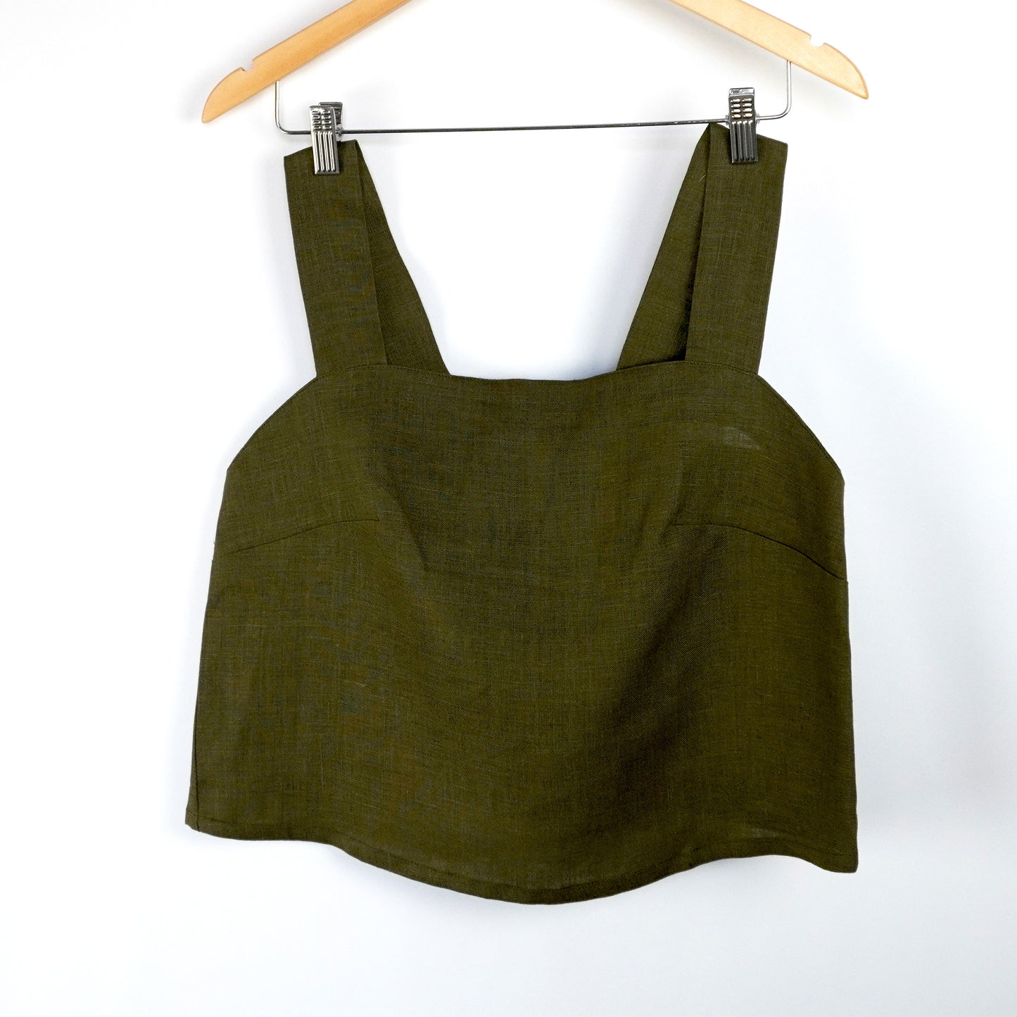 YURI Short romper - Olive, size S