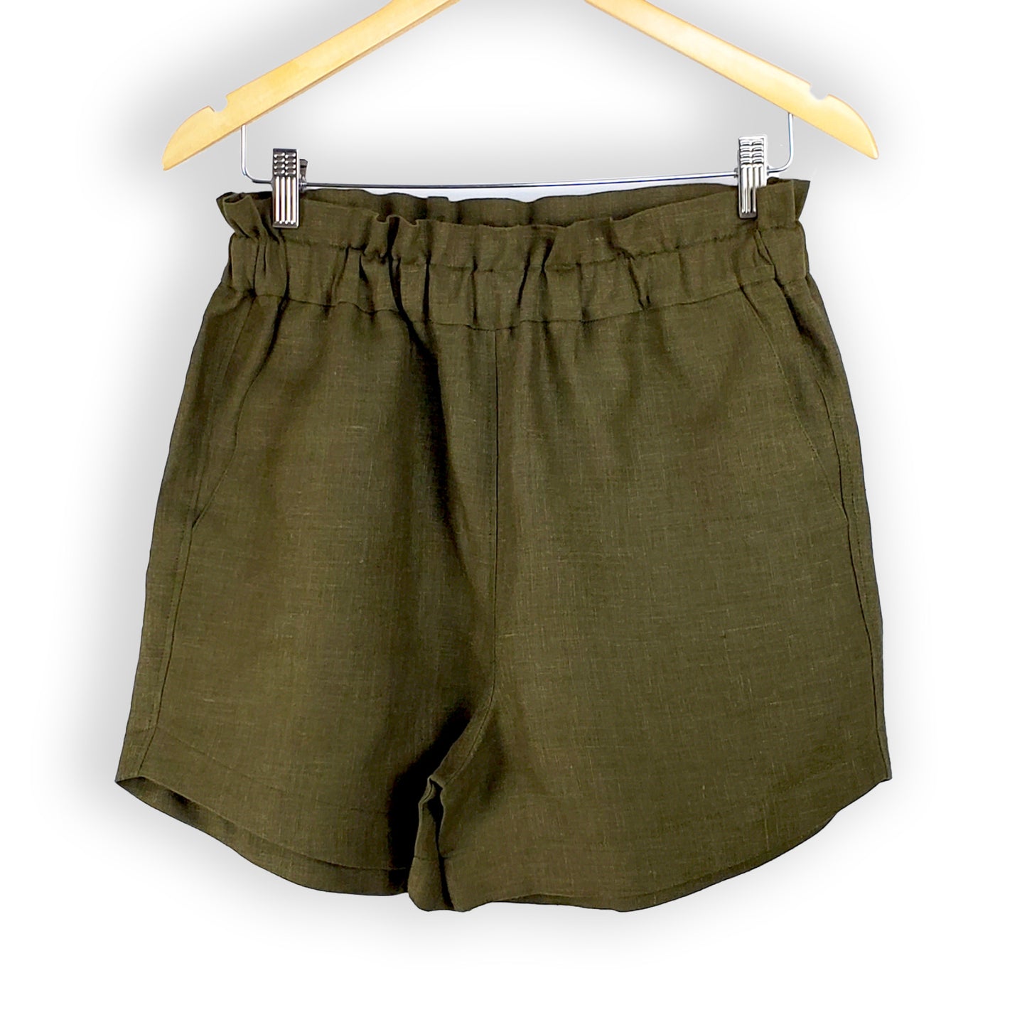 YURI Short romper - Olive, size S