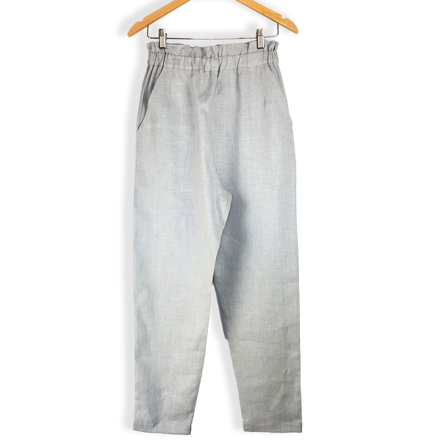 LILA Tapered pants - Grey, size S