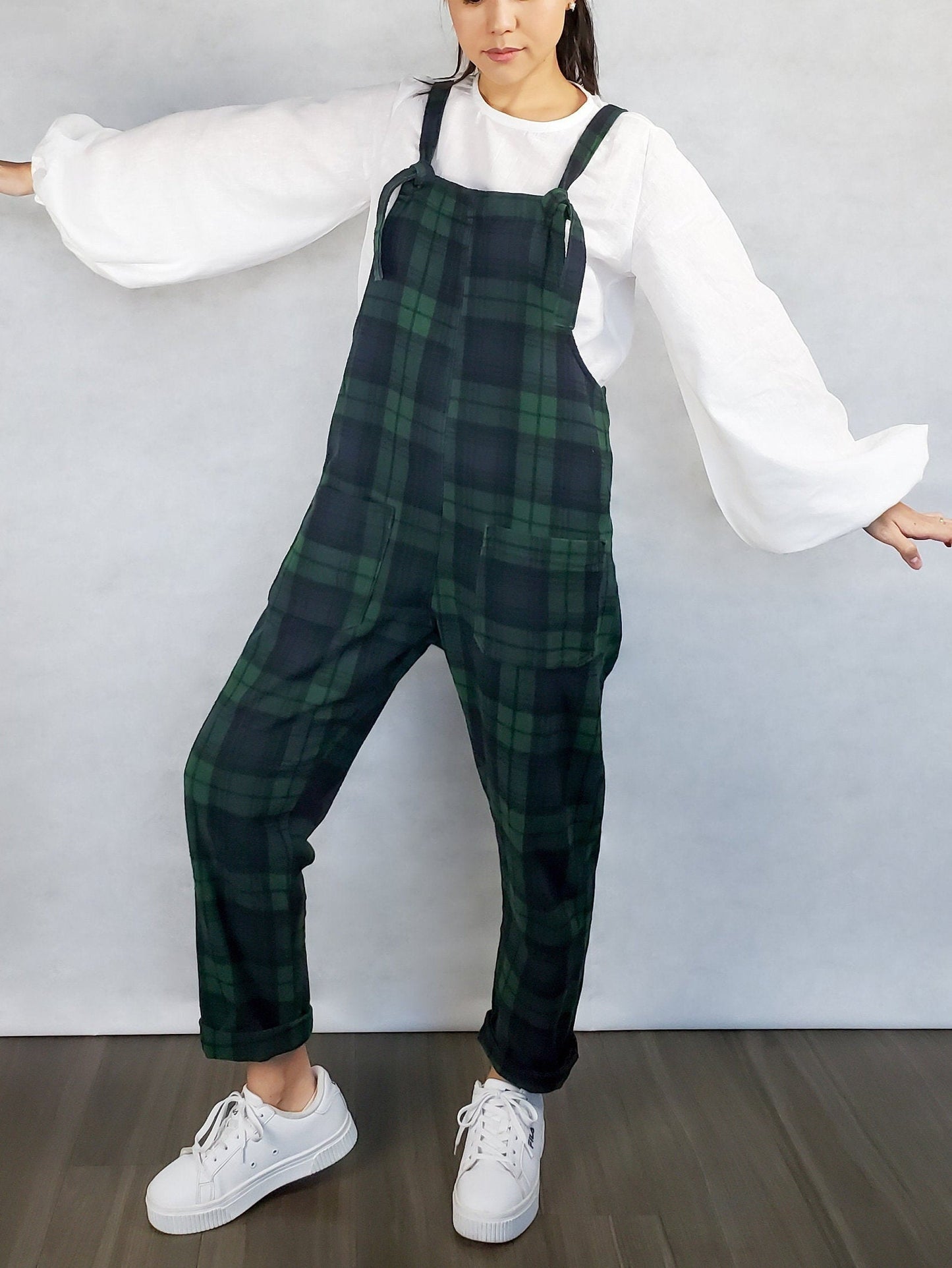 EMI overalls flannel